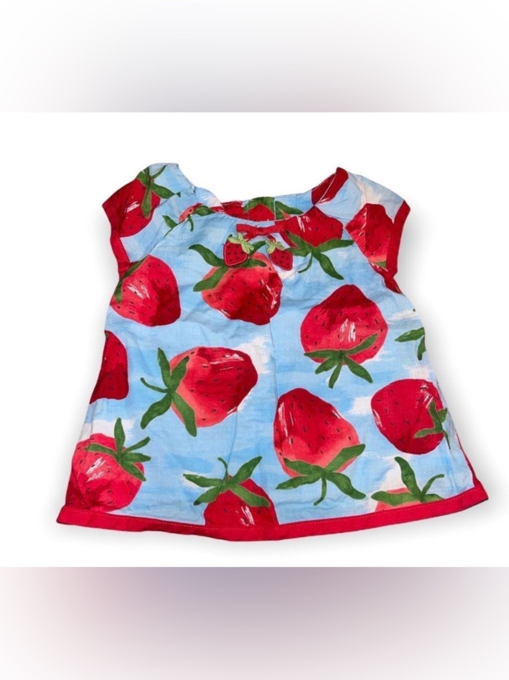 Gymboree Baby Girl Strawberry Dress / Blouse